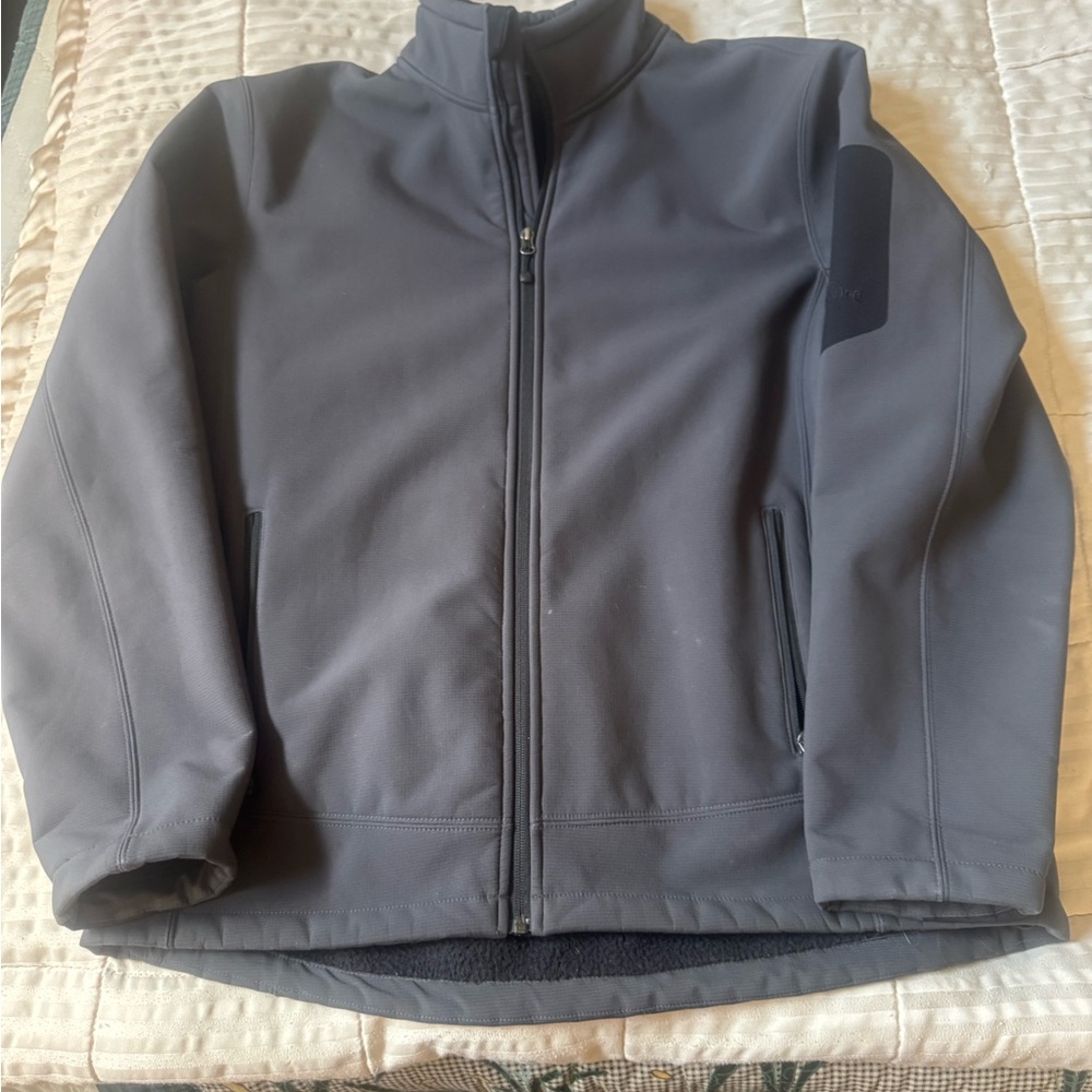 Eddie Bauer Men's Dark Gray Performance Softshell Jacket